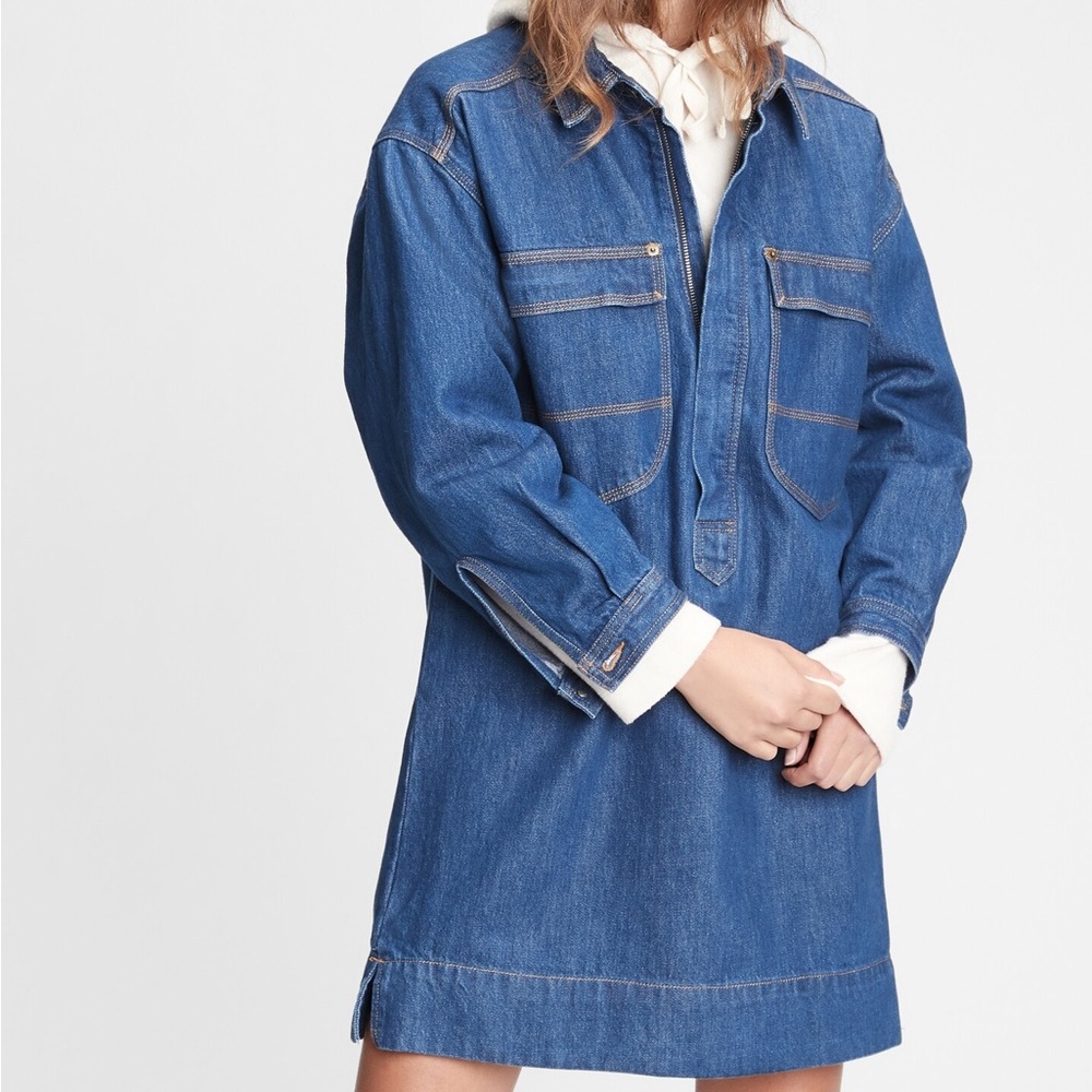 Gap Workforce Collection Denim Dress